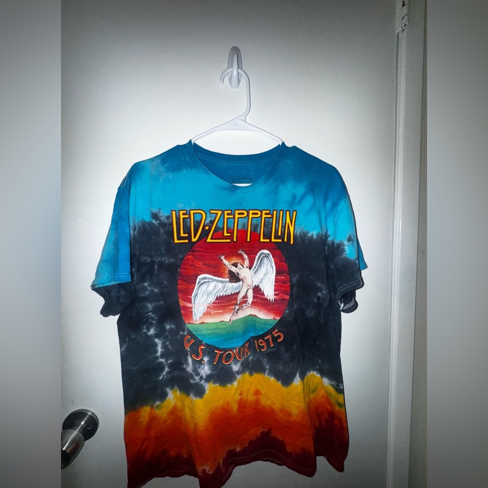 Led Zeppelin Tie-Dye Short Sleeve Tee